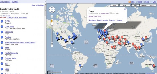 Google versus World
