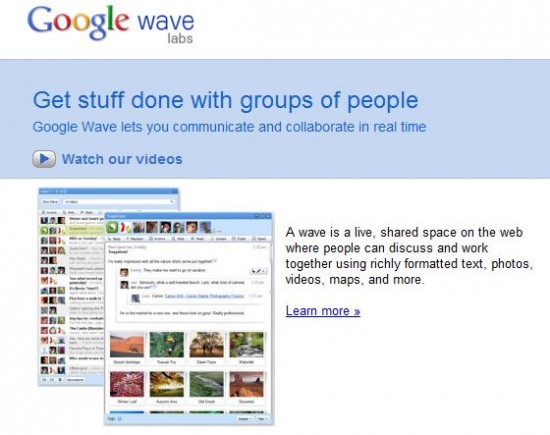 google wave