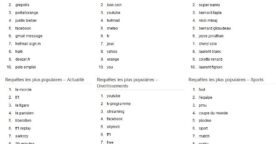 Google Zeitgeist 2010 : vidéo des mots clés les plus recherchés