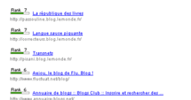 Classer ses résultats de recherche Google par PageRank