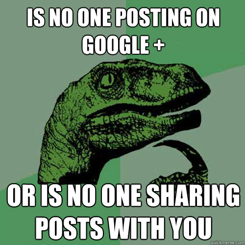 Google Plus Dino