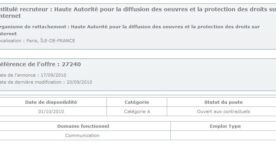 Hadopi cherche son Community manager  : les parodies