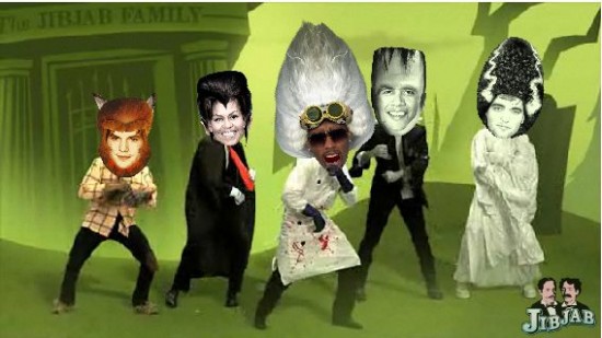 Carte de voeux pour Halloween