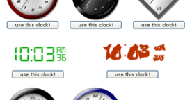 Nouvelle tournée d’horloges pour votre blog.