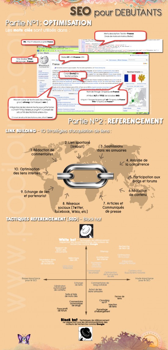 Infographie SEO