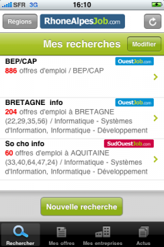 Mes recherches
