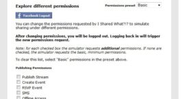 Tester les données partagées avec les applications sur Facebook : I Shared What ?