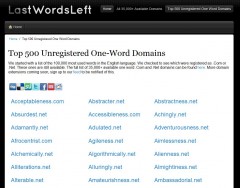 last words left