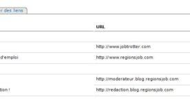 Nouveau plugin sur la plateforme : la page de liens