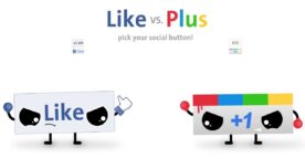 Google versus Facebook : la guerre des boutons