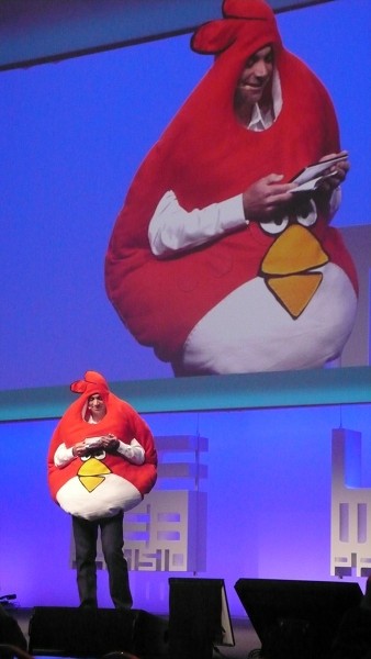 Loic angry birds Loïc Le Meur en Angry Birds