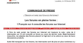 Les usages des entreprises sur les réseaux sociaux