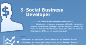Les métiers du web social en une image