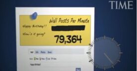 Une minute sur Facebook en vidéo