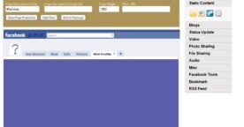 Créer une page fan Facebook  facilement (2) : MiproApps