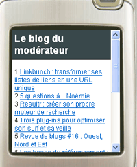 Moderateur moderateur