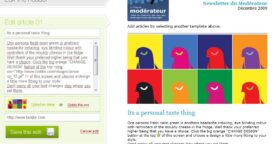 Créer une newsletter gratuitement et facilement avec Toddle