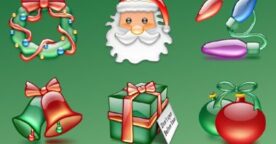 23 sets d’icônes de Noël