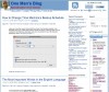 one man's blog
