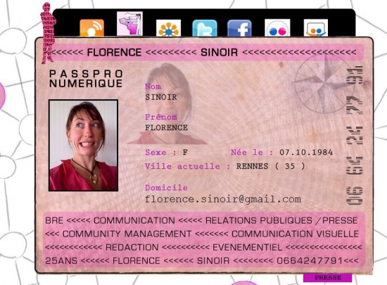Pass pro Florence Sinoir