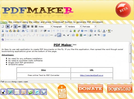 Créer et modifier un document PDF : PDFfiller et PDFmaker