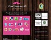 pink moustache