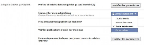 problème facebook