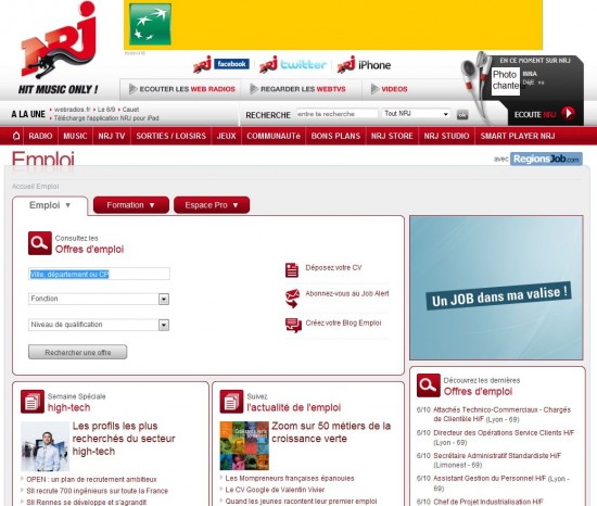 regionsjob on demand