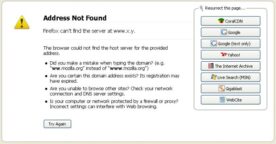 Accéder à des pages web disparues : resurrect pages