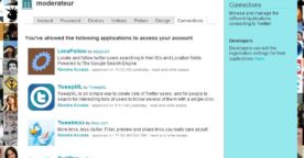 Supprimer les applications spams sur Twitter