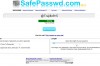 safe password