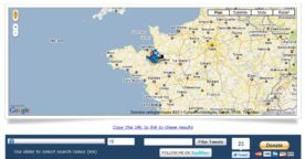 Suivre l’actualité des utilisateurs de Twitter près de chez vous
