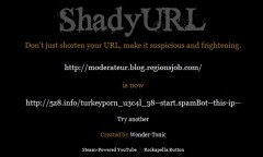 Shadyurl shady url