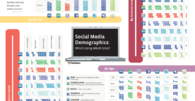 Profil des utilisateurs des réseaux sociaux (infographies)