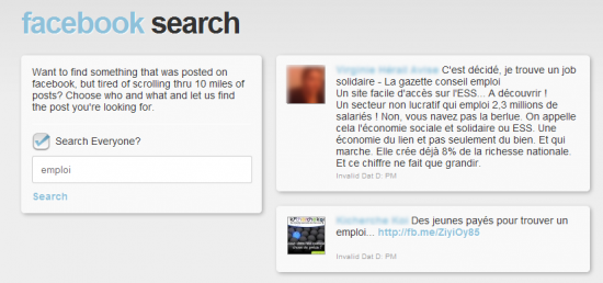 Social Searching