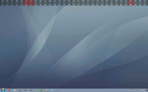 thin calendar