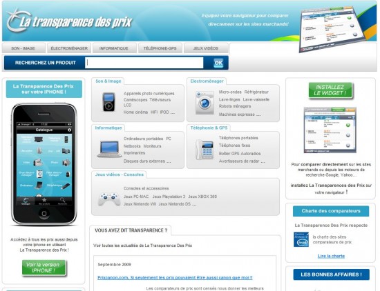 transparence des prix