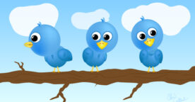 Des sets d’icônes Twitter, réseaux sociaux et animaux
