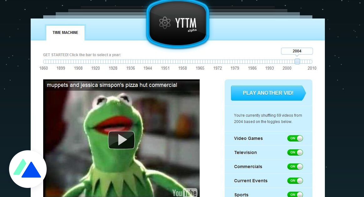 Jouer avec Youtube Time Machine et YouTube Instant