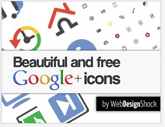 Icônes Google Plus