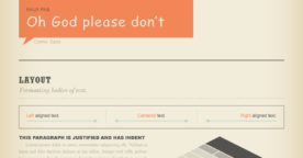 Le guide de la typographie en une image