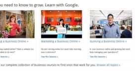 Apprendre à se servir de Google pour son entreprise : Learn With Google