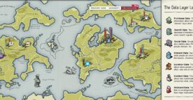 La carte du monde des acteurs du web