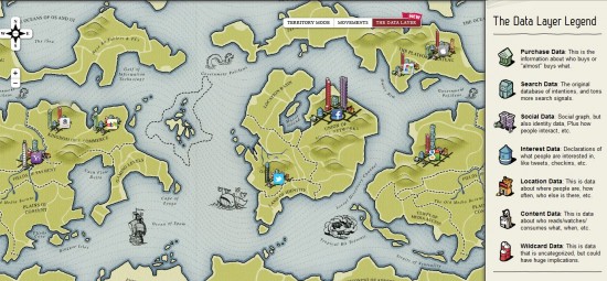 Carte des données
