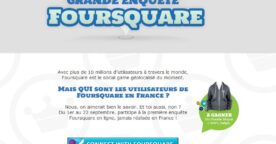 Enquête sur les utilisateurs de Foursquare en France