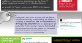Quand les comptes Twitter se font pirater…
