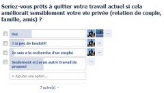 Sondage Facebook