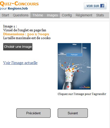 Concours Facebook