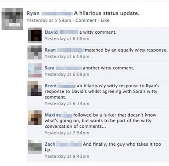 conversation Facebook