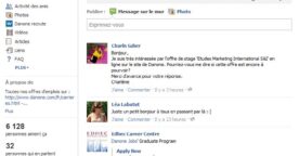 Danone et recrutement 2.0 : utiliser Facebook pour échanger avec les étudiants